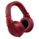 Pioneer HDJ-X5BT-R Bluetooth DJ headphones in red