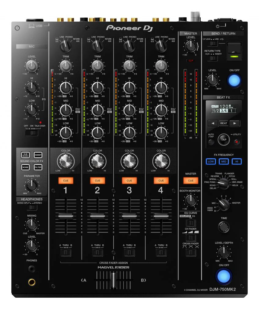 Pioneer DJ 2 x CDJ-3000 + 2 x PLX1000 + DJM-750MK2 Package - Image 3